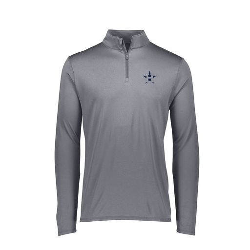 [FTLQFLGY-FAXS-LOGO3] Decker Women's Flex-Lite 1/4 Zip Shirt (Female Adult XS, Gray, Logo 3)