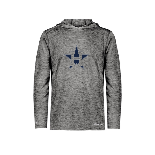 [FOLHCGBK-AS-LOGO3] Decker Men's Charge Hoodie (Adult S, Black, Logo 3)