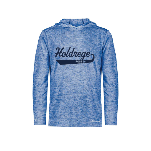 [FOLHCGRY-AS-LOGO1] Decker Men's Charge Hoodie (Adult S, Royal, Logo 1)