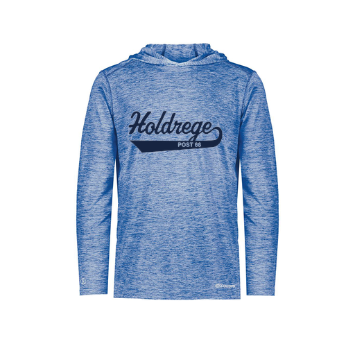 [FOLHCGRY-YS-LOGO1] Decker Youth Charge Hoodie (Youth S, Royal, Logo 1)