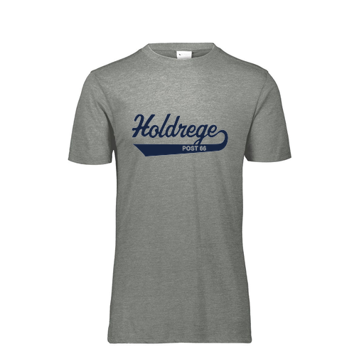 [FTSCUBGY-YS-LOGO1] Decker Youth Tri-Blend T-Shirt - Short Sleeve (Youth S, Gray, Logo 1)